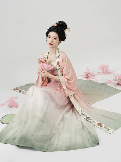 Song Dynasty Modern Hanfu - Glaze Red 釉里红 (Preorder)