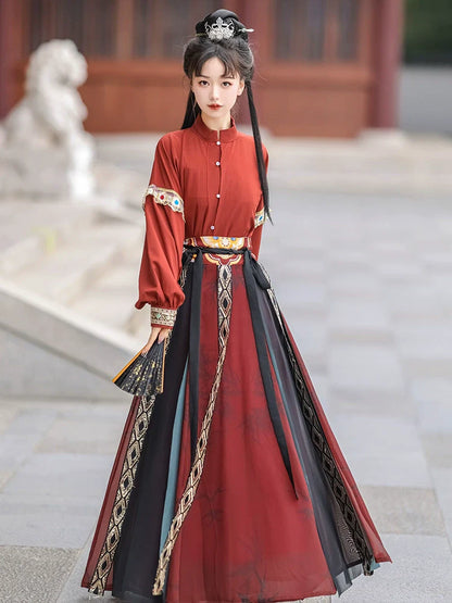 Xiake 侠客 - Exotic Tang-Style Hanfu Swordsman Unisex Outfit