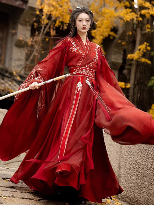 Wei Jin Dynasty Men and Women Qiyao Ruqun Hanfu | Siyuan 司缘