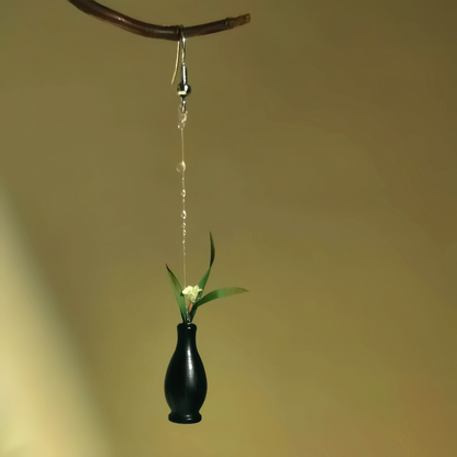 Orchid In A Vase Earrings | Hanfu Jewelry