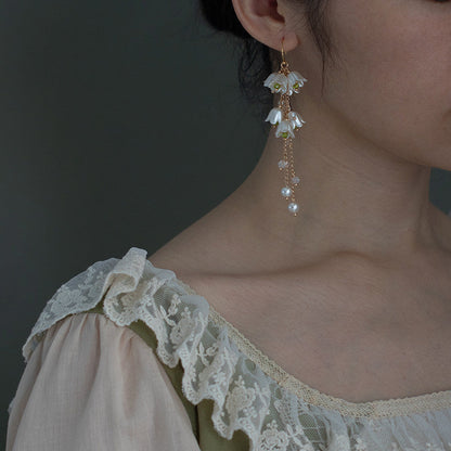 Lily of the Valley Antique Earrings | Hanfu Jewelry