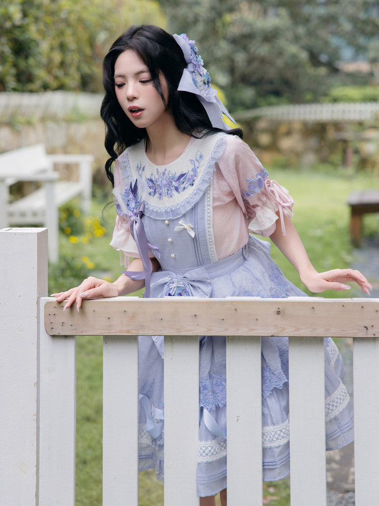 New Chinese Style Fairy Summer Blouse and Dress - The Sound of Berry Bells 莓铃之声