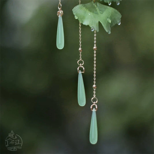Ginkgo Leaves Hair Stick | Ancient Chinese Hair Accessory
