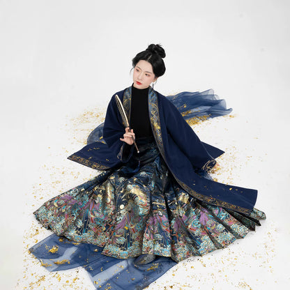 Chinese Blouse & Mamian Skirt Outfit | Luna God 月神