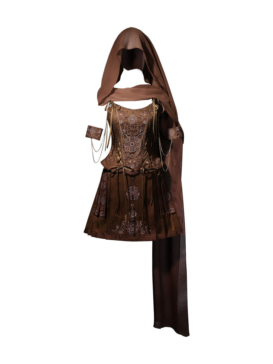 Floating Sands | Bustier with Ming Dynasty Style Mamianqun
