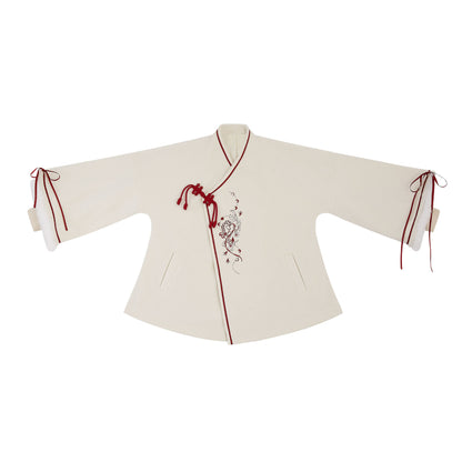 New Chinese Style Coat and Skirt - Suxue 素雪暖岁