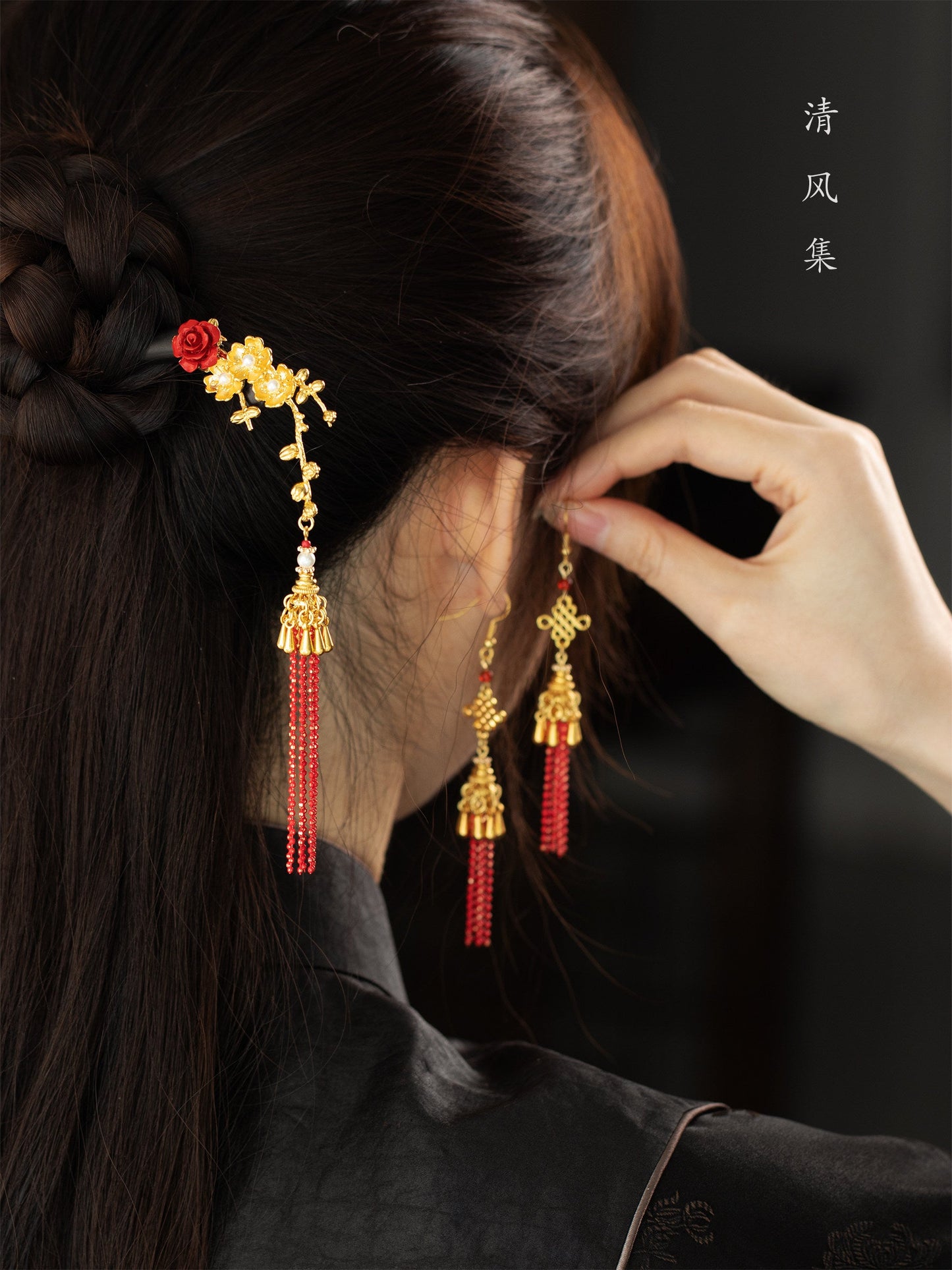 Lucky Knots Antique Earrings | Hanfu Jewelry