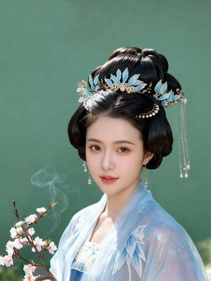 Crystal Drop Earrings | Hanfu Jewelry