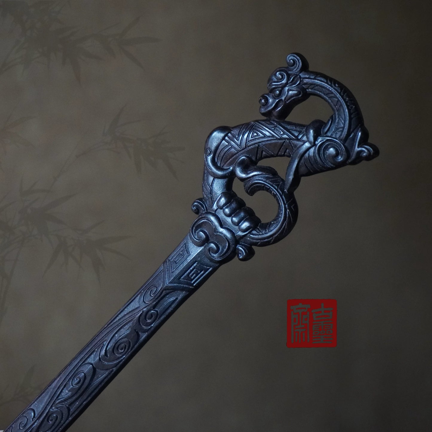 Swordsman Hair Stick | Traditional Chinese Hair Accessory