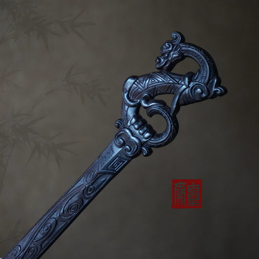 Swordsman Hair Stick | Traditional Chinese Hair Accessory