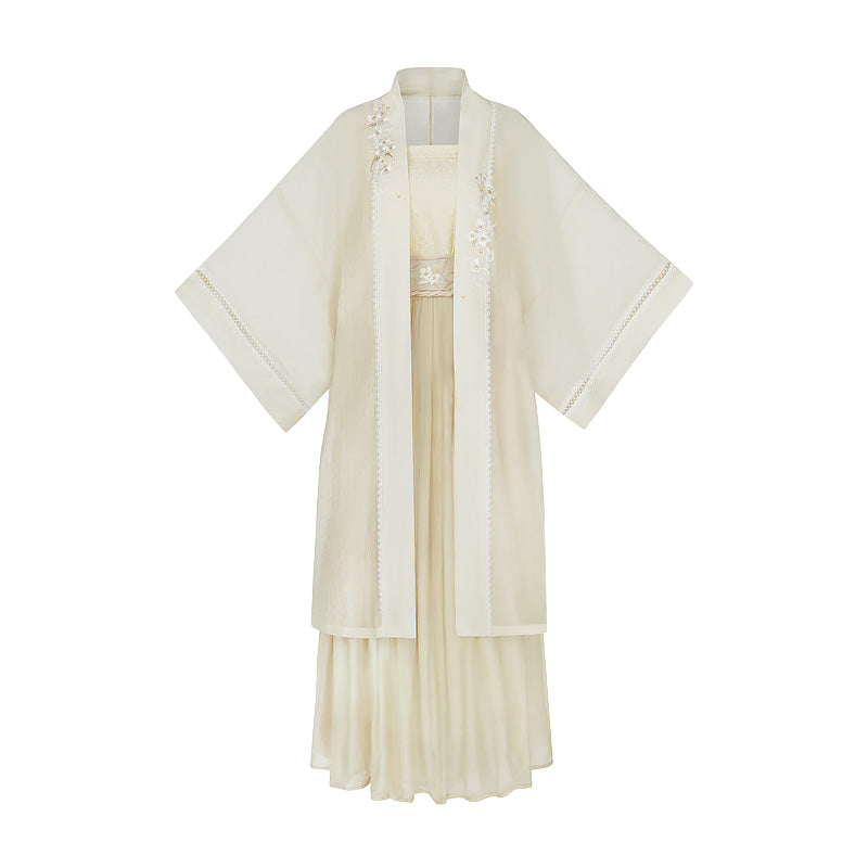 White Moonlight 白月光 - Song Dynasty Style Qiyao Ruqun Hanfu