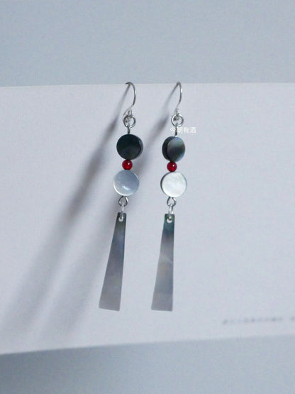 Moon Is White Earrings | Hanfu Jewelry