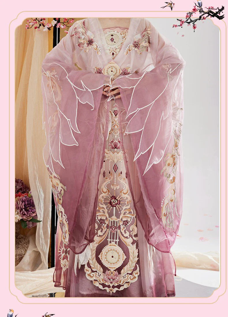 Wei Jin Dynasty Qiyao Ruqun Hanfu | Fuling 芙翎