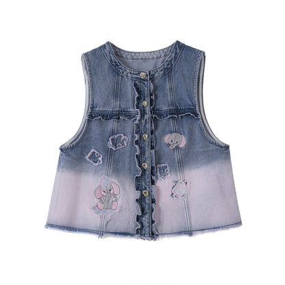 Ming Dynasty Modern Hanfu Bijia and Mini Mamianqun - Dream Little Elephant