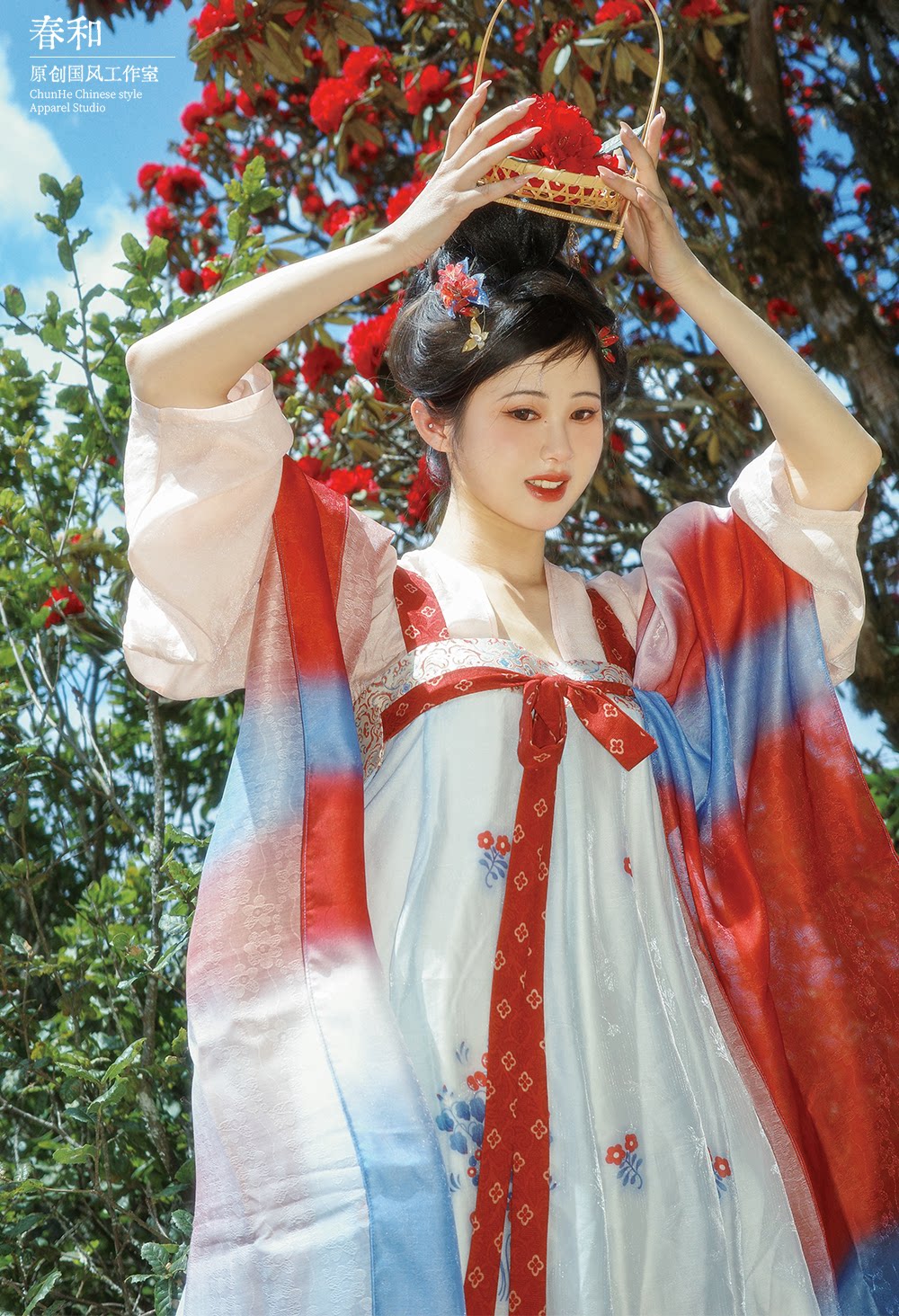 Mei Hua Su | Tang Style Modern Hanfu Dress for Spring