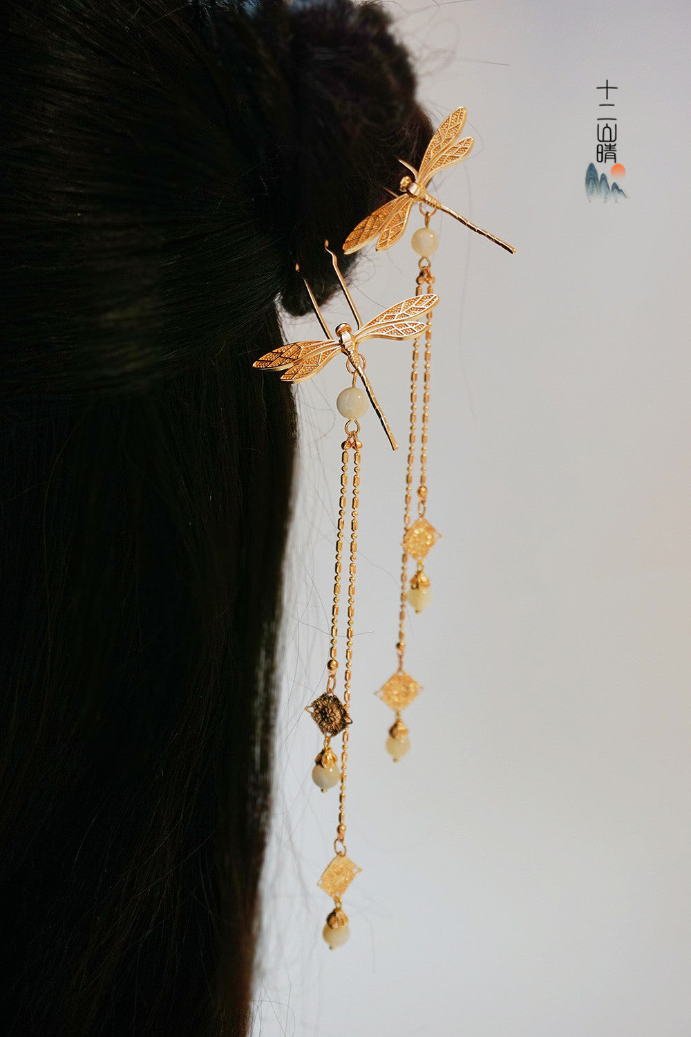 Hair Pins: Dragonfly