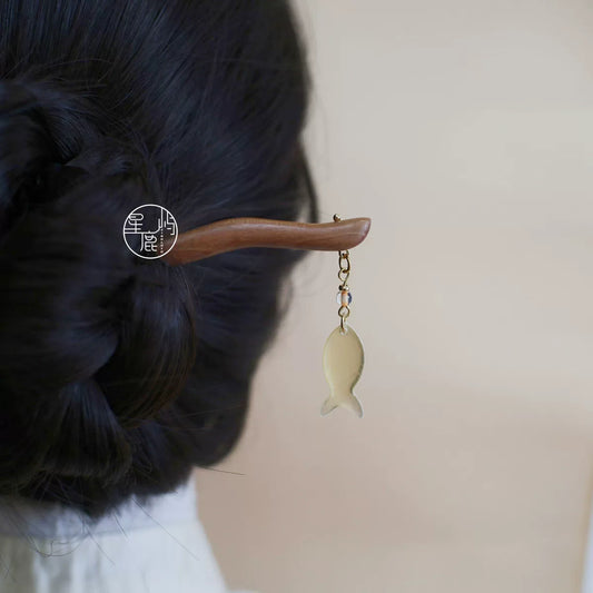 Xianyu Hair Stick traditional Chinese hairpin - detail view