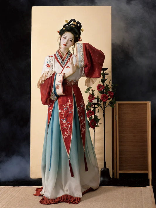 Wei Jin Dynasty Qiyao Ruqun Hanfu | Miaoyu 妙玉