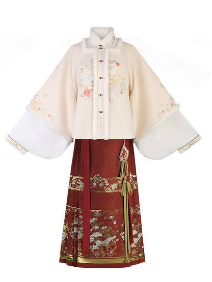 Ming Dynasty Chinese New Year Festival Hanfu | Moonlit Night 月夜