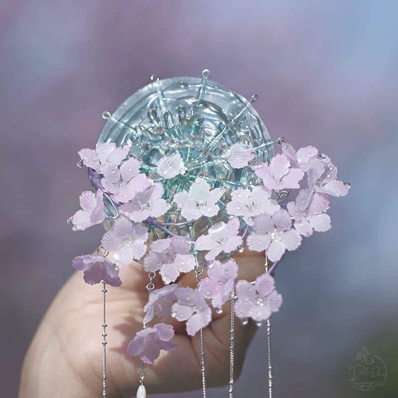 Raining Cherry Blossoms Hair Stick | Ancient Chinese Hair Accessory