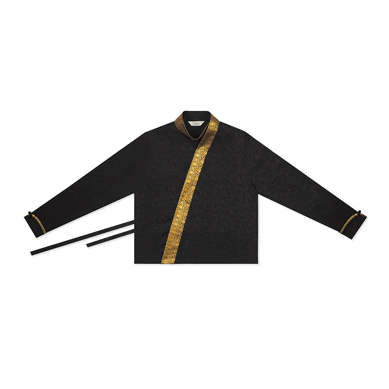 Ming Dynasty Modern Hanfu Mamianqun Outfit - Copper Furnace 铜炉