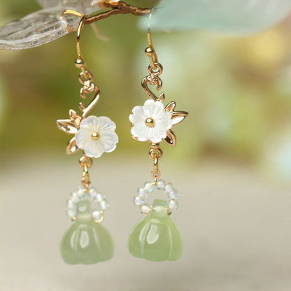 Lotus Pod Earrings | Hanfu Jewelry