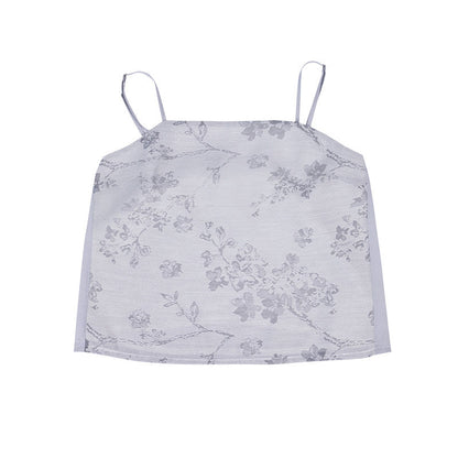 Song Dynasty Modern Hanfu Camisole and Tie Dye Skirt - Fallen Whale 鲸落 (Preorder)