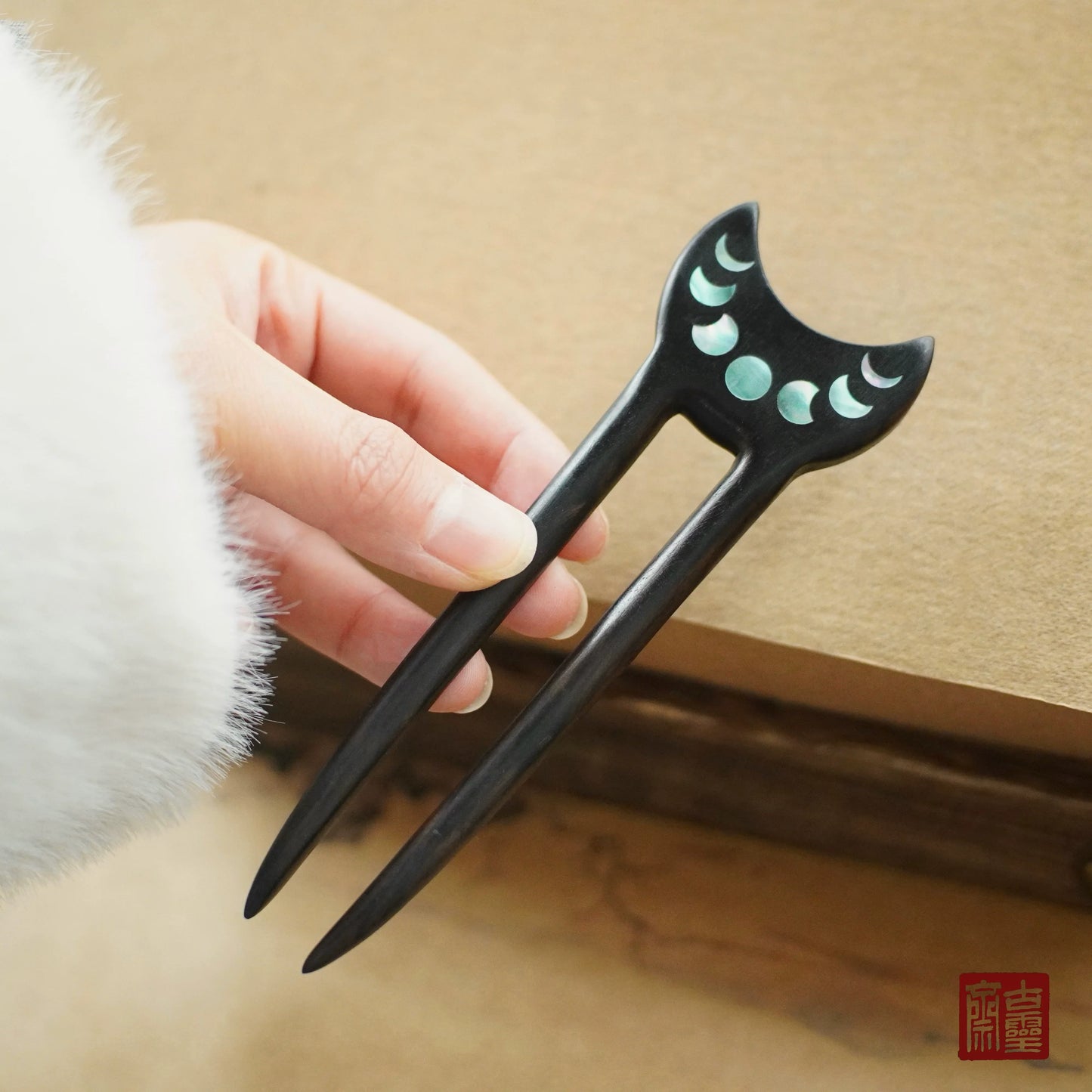 Moon Phases Hair Stick | Hanfu Hair Accessory
