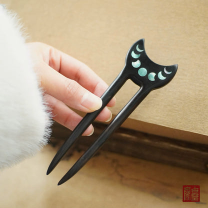 Moon Phases Hair Stick | Hanfu Hair Accessory