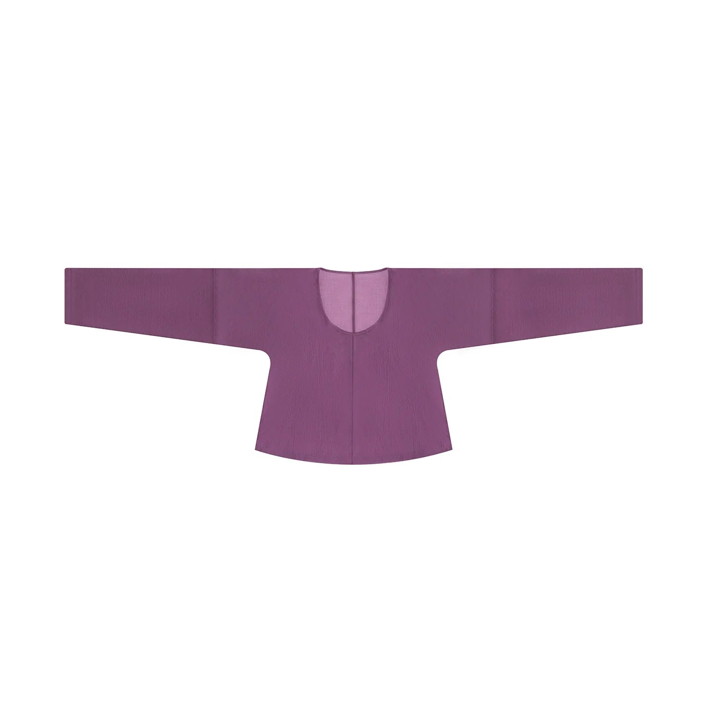 Tang Dynasty Modern Hanfu Set with Beizi Overlay & Flowing Eight-Panel Skirt - Taro Grape 紫芋葡萄 (Preorder)