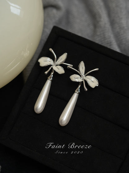 Iris Water Drop Earrings | Cheongsam Jewelry