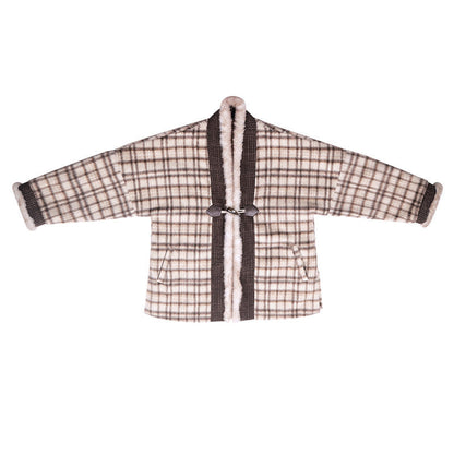 Song Dynasty Modern Hanfu Long Sleeve Top and Wrap Skirt for Autumn and Winter - Puppet Princess 布偶格格 (Preorder)