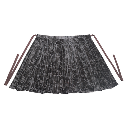 Song Dynasty Modern Hanfu Velvet Robe and Wrap Skirt - Guest Amidst the Snow 雪中客 (Preorder)
