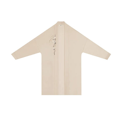 Song Dynasty Modern Hanfu Set with Winged Sleeve Top and Three Pleat Skirt - City Diary 城市日记 (Preorder)