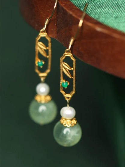 Literary Ancient China Earrings | Cheongsam Jewelry