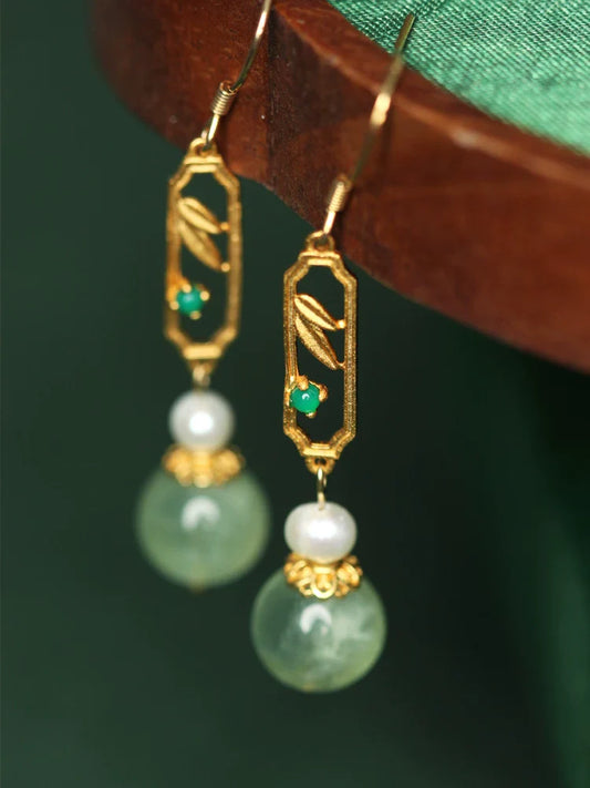 Literary Ancient China Earrings | Cheongsam Jewelry