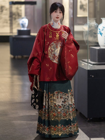 Ming Dynasty Chinese New Year Festival Hanfu | Prosperity 马上有钱