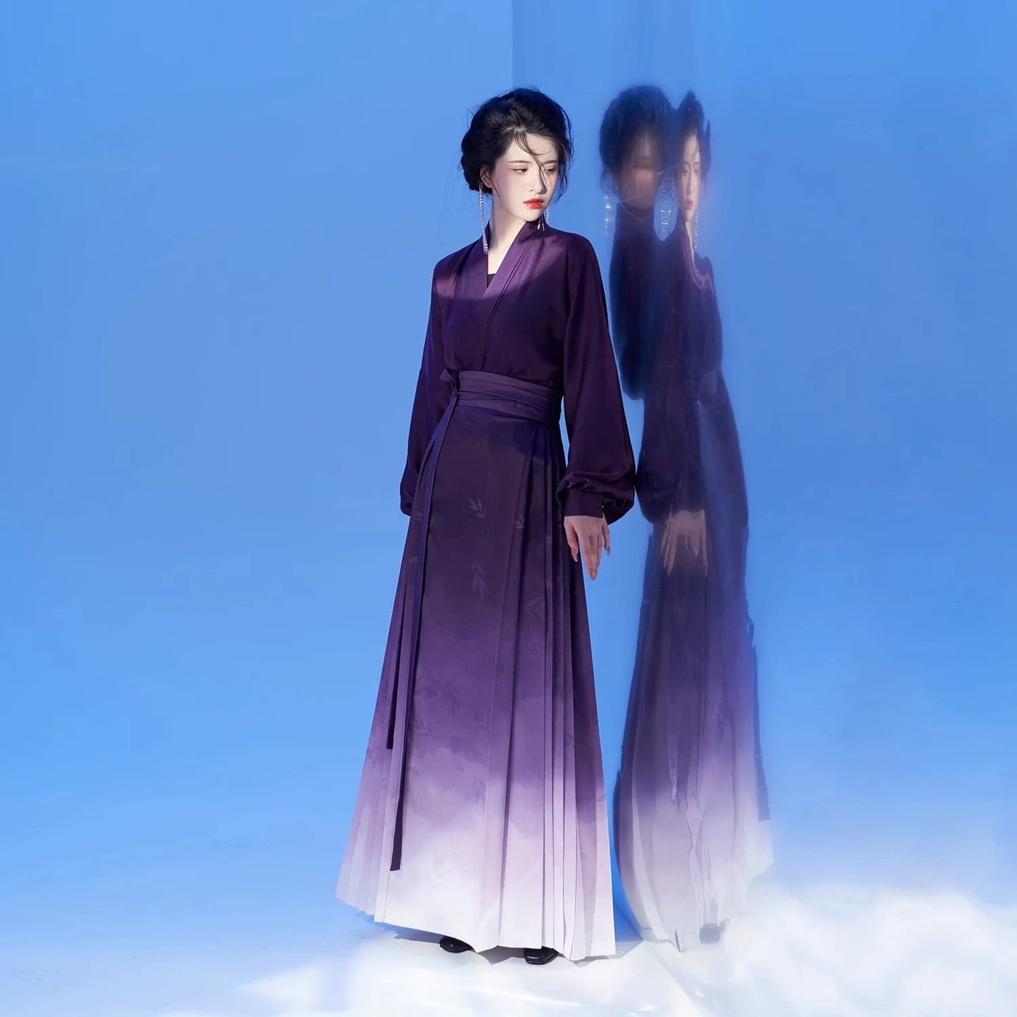 Ming Dynasty Modern Hanfu Mamianqun Outfit - Futang 伏棠