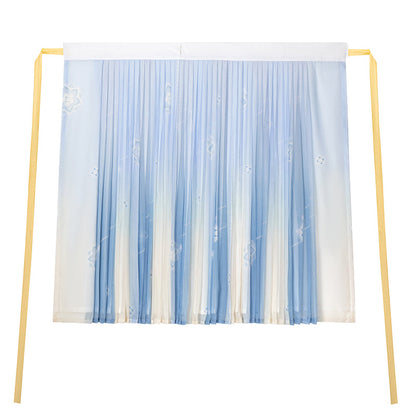Qingshan Weaving Snow 晴山织雪 - Song Dynasty Style Qiyao Ruqun Hanfu