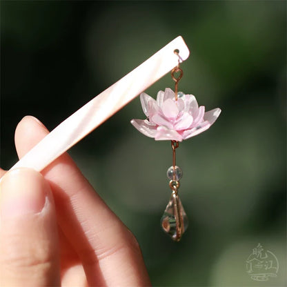 Lotus Bloom Hair Stick | Ancient Chinese Hair Accessory