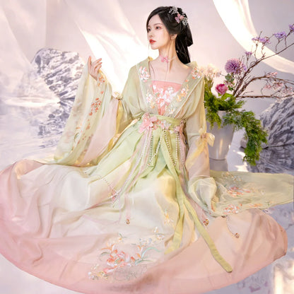 Wei Jin Dynasty Qiyao Ruqun Hanfu | Liansheng 莲生