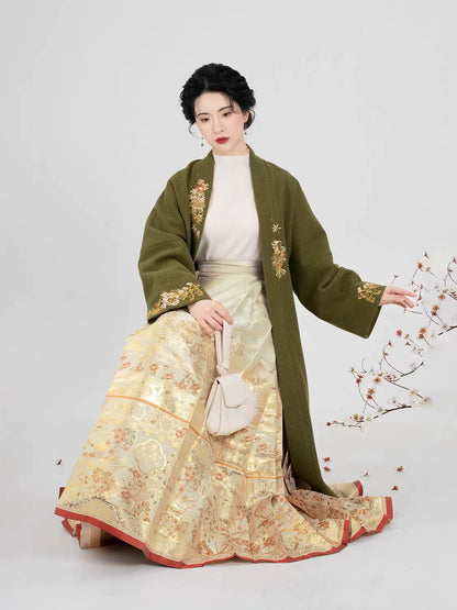 Chinese Jacket & Mamian Skirt Outfit | Windows Herbs 梅窗百草