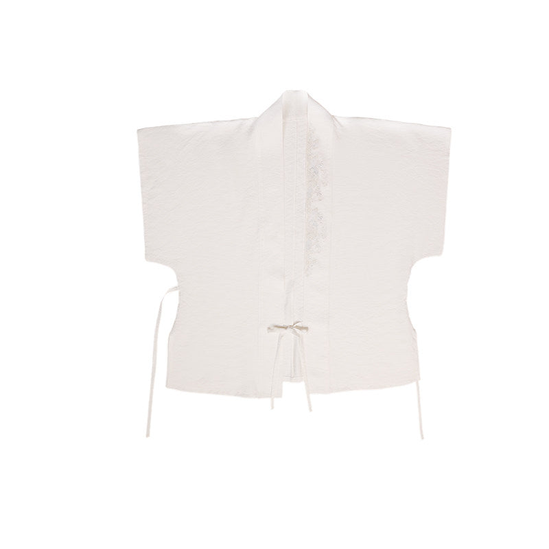 Ming Dynasty Modern Hanfu Flair Sleeve Top and Mamianqun - Liansheng 莲笙