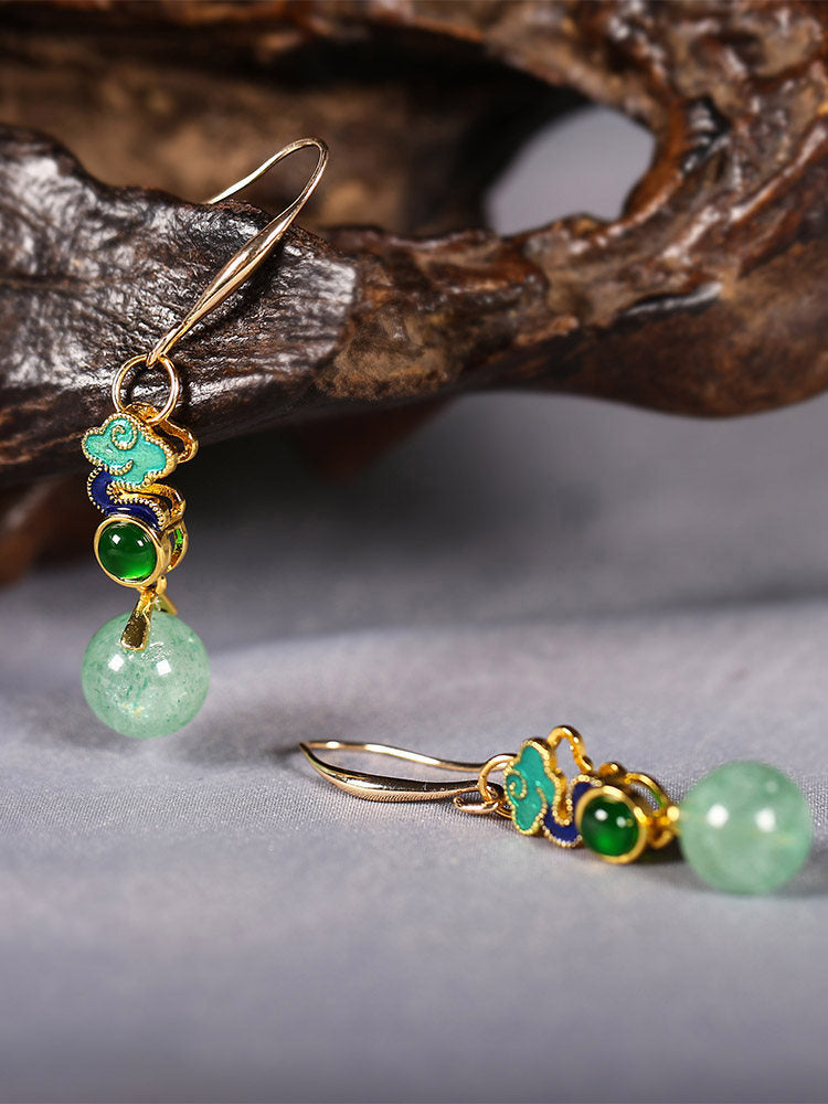 Rising Clouds Earrings | Cheongsam Jewelry