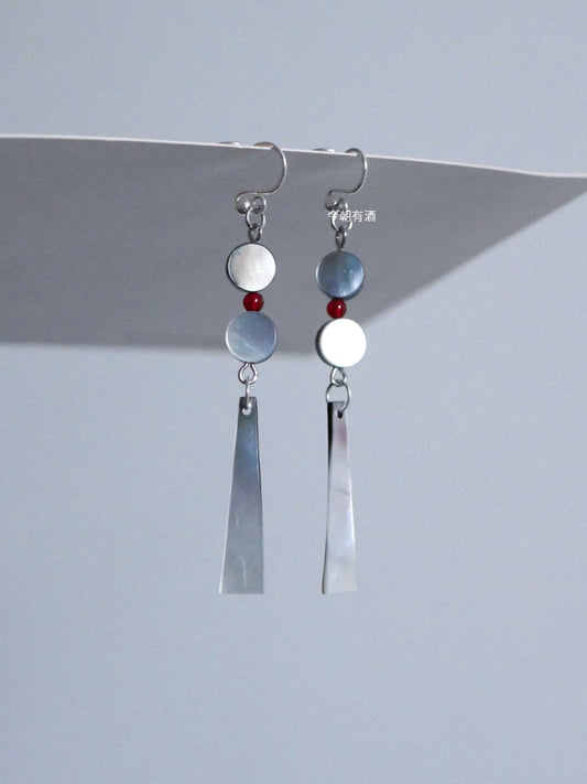Moon Is White Earrings | Hanfu Jewelry