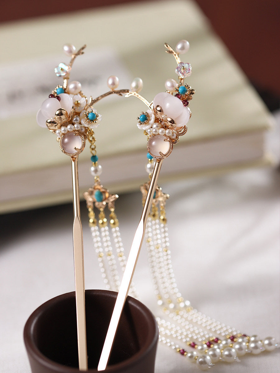 Years of Blossoms Hair Stick | Traditional Chinese Hair Accessory