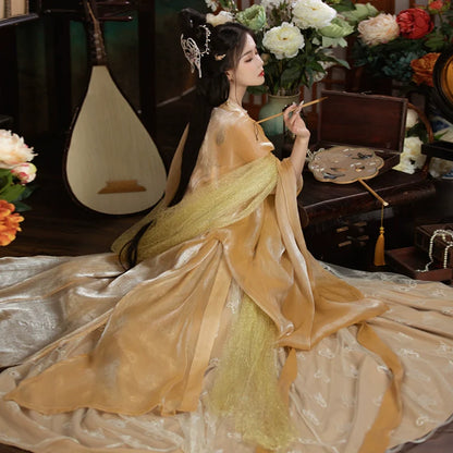 Yang Guifei 杨贵妃 - Tang Dynasty Style Hanfu Dress Heziqun