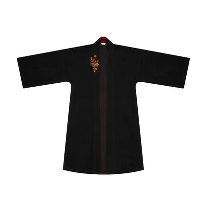 Chinese Long Sleeve Shirt & Mamian Skirt Outfit | Chiyan 赤炎