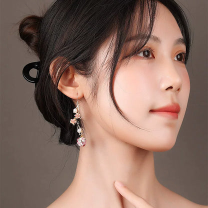 Garden Vine Floral Earrings | Cheongsam Jewelry