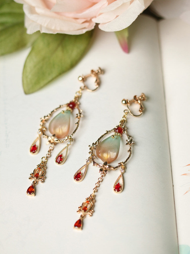 Flying Dunhuang Earrings | Hanfu Jewelry